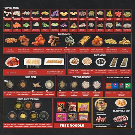 Menu Dookki .